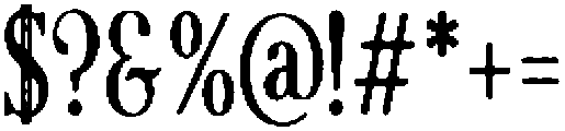 ATP Relave Alt otf (400) Font OTHER CHARS