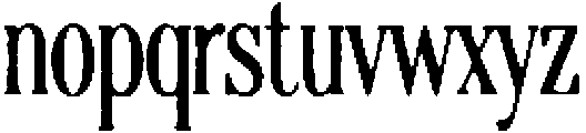 ATP Relave Alt otf (400) Font LOWERCASE