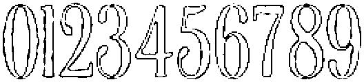 ATP Relave Outline otf (400) Font OTHER CHARS