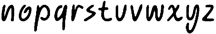 ATP-Rounde Regular otf (400) Font LOWERCASE