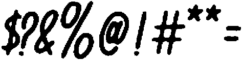 ATP-SweptAway Regular otf (400) Font OTHER CHARS