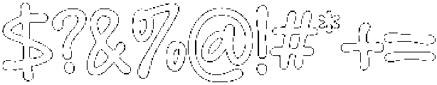ATP Tobeloved Outline otf (400) Font OTHER CHARS