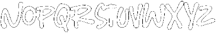 ATP Tobeloved Outline otf (400) Font UPPERCASE