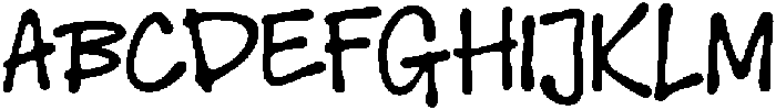 ATP Tobeloved Regular otf (400) Font UPPERCASE