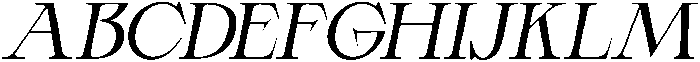 ATSchiller-Italic otf (400) Font UPPERCASE