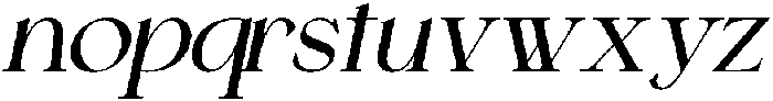ATSchiller-Italic otf (400) Font LOWERCASE