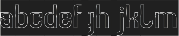 ATTRACTION-Hollow-Inverse otf (400) FONT