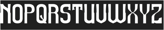 ATTRACTION-Inverse otf (400) Font UPPERCASE