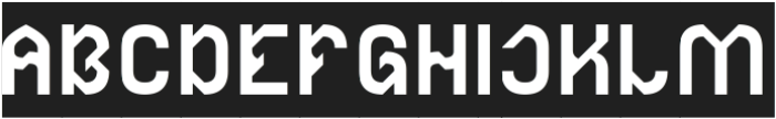 ATTRACTIVE-Inverse otf (400) Font UPPERCASE