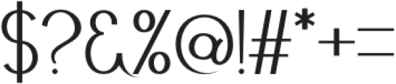 ATZUMEKO Regular otf (400) Font OTHER CHARS