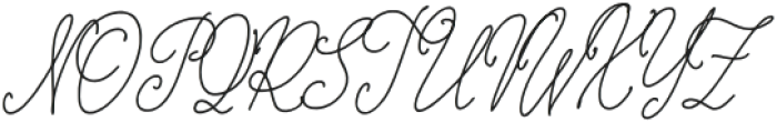 Atelier Royal Regular otf (400) Font UPPERCASE