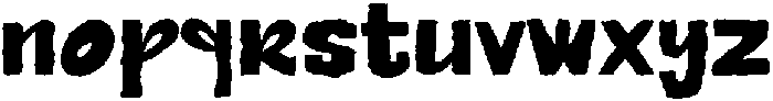Ateri Regular otf (400) Font UPPERCASE