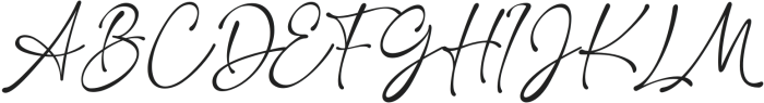 Athaya Regular otf (400) Font UPPERCASE