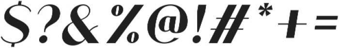 Athena Bold Italic ttf (700) Font OTHER CHARS