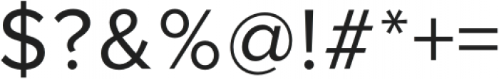 Athena Sans Serif Regular otf (400) Font OTHER CHARS