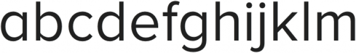 Athena Sans Serif Regular otf (400) Font LOWERCASE