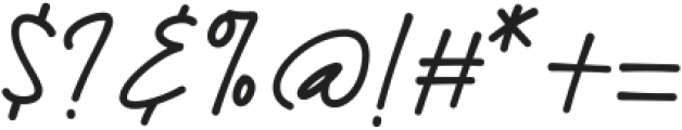 Athena Signature otf (400) Font OTHER CHARS