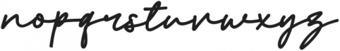 Athena Signature otf (400) Font LOWERCASE