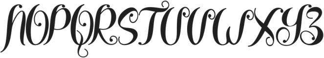 Athena Wedding ttf (400) Font UPPERCASE