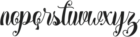 Athena Wedding ttf (400) Font LOWERCASE