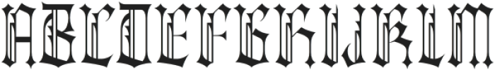 Atheris Regular otf (400) Font UPPERCASE