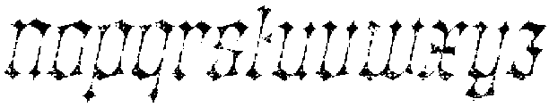 Atheris Stamp Italic otf (400) Font LOWERCASE