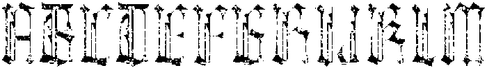 AtherisStamp-Regular otf (400) Font UPPERCASE