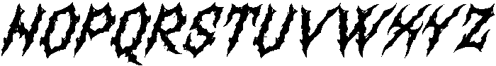 Atherna Oblique otf (400) Font LOWERCASE
