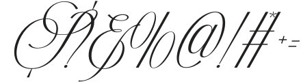 AthesaLuxurious-Script otf (400) Font OTHER CHARS