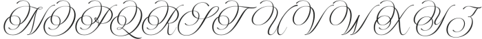 AthesaLuxurious-Script otf (400) Font UPPERCASE