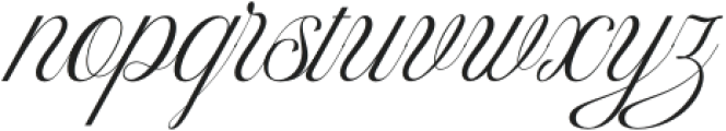 AthesaLuxurious-Script otf (400) Font LOWERCASE