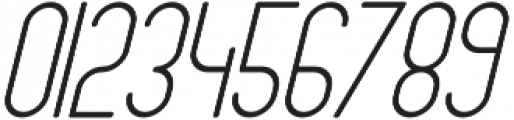 Athletica Sans Semi Bold Italic otf (600) Font OTHER CHARS
