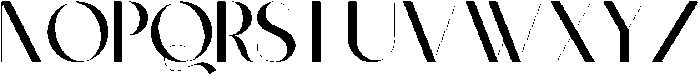 Athlon Kendich otf (400) Font UPPERCASE