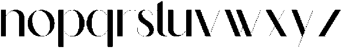 Athlon Kendich otf (400) Font LOWERCASE