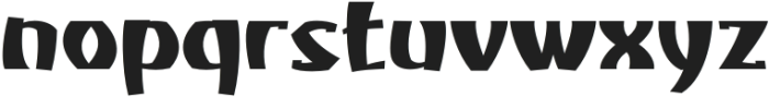 Atiku-Bold otf (700) Font LOWERCASE