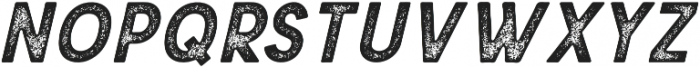 Atjeh Stamp Italic otf (400) Font UPPERCASE
