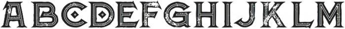 Atlantis Bold Inline Grunge otf (700) Font LOWERCASE