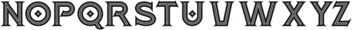 Atlantis Bold Inline otf (700) Font LOWERCASE