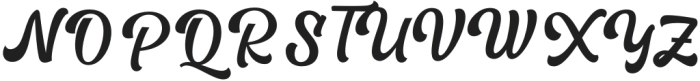 AtlasBali-Regular otf (400) Font UPPERCASE