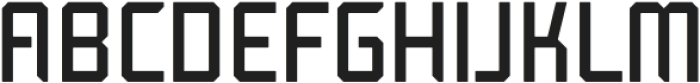 Atlics Regular otf (400) Font UPPERCASE