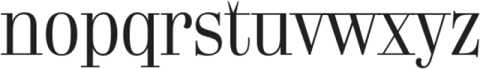Atol Light otf (300) Font LOWERCASE