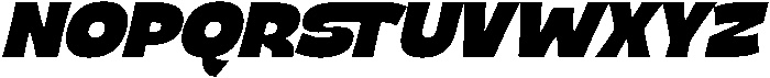 Atomic Beers Italic otf (400) Font UPPERCASE