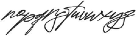 Attallia Signature Italic otf (400) Font LOWERCASE