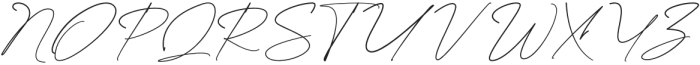 Attallia Signature Regular otf (400) Font UPPERCASE