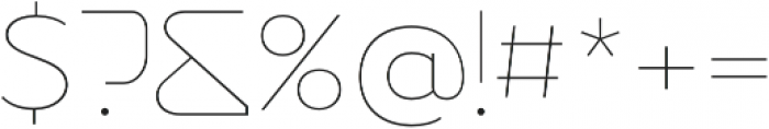Atures 50 otf (400) Font OTHER CHARS
