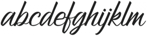 Atziluth Script otf (400) Font LOWERCASE