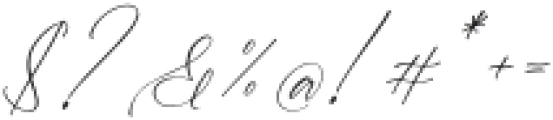 athena modern Italic otf (400) Font OTHER CHARS