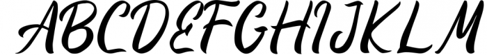 ATHENIC Script Font UPPERCASE