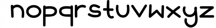 ATHNAN 1 Font LOWERCASE