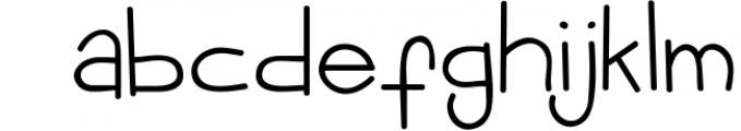 ATHNAN Font LOWERCASE